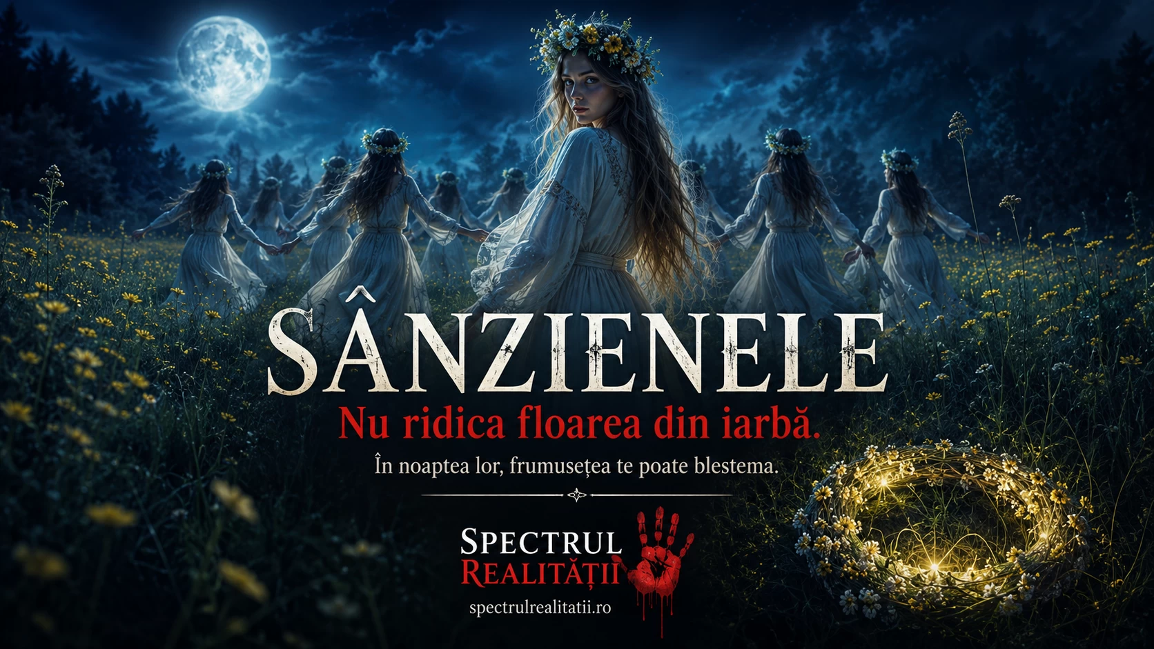 Articol: Sânzienele: noaptea în care cerurile se deschid, florile capătă putere și umbrele nu mai stau la locul lor