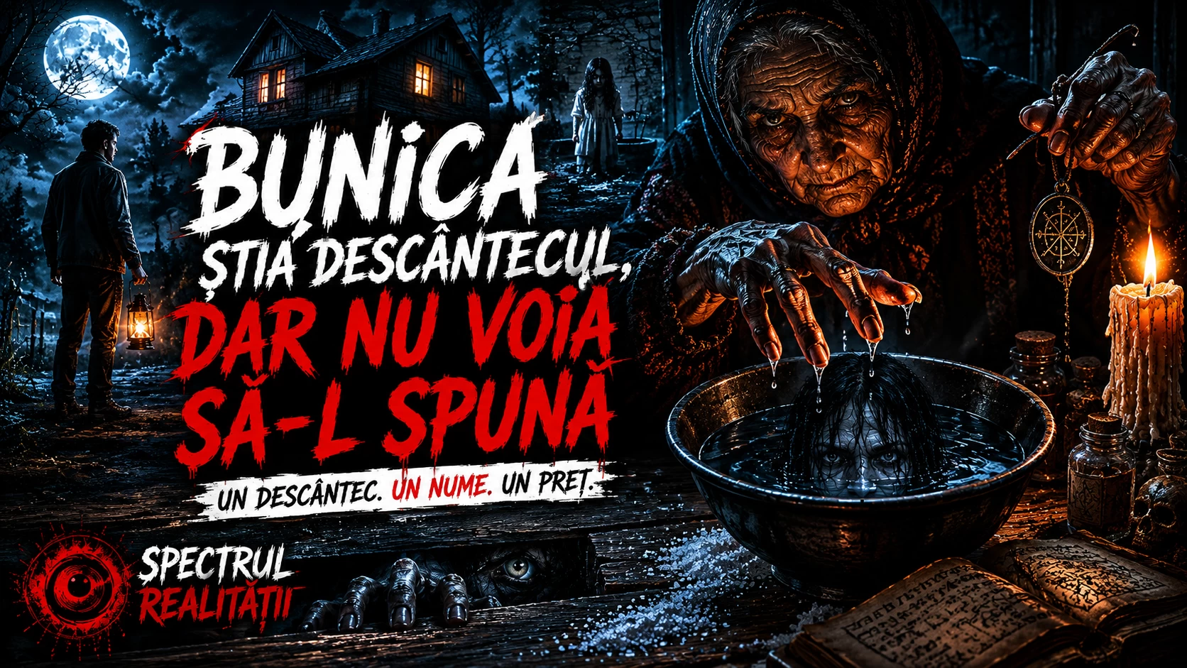 Bunica știa descântecul, dar nu voia să-l spună