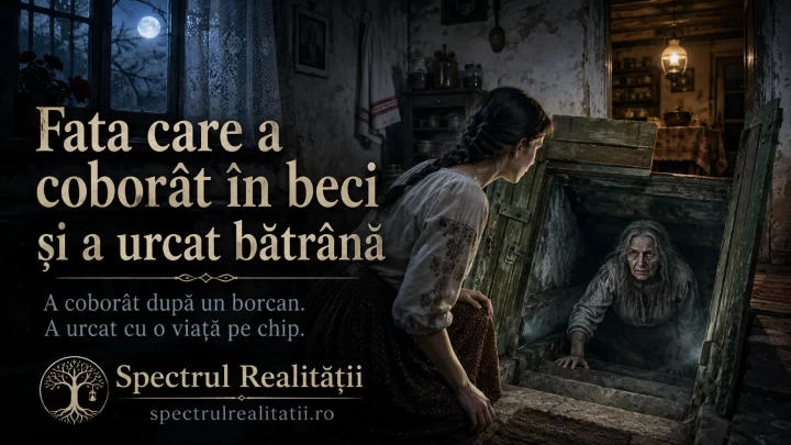 Fata care a coborât în beci și a urcat bătrână
